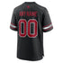 Arizona Cardinals Jersey Gool - Alternate Customized Game Replica Jersey - Black