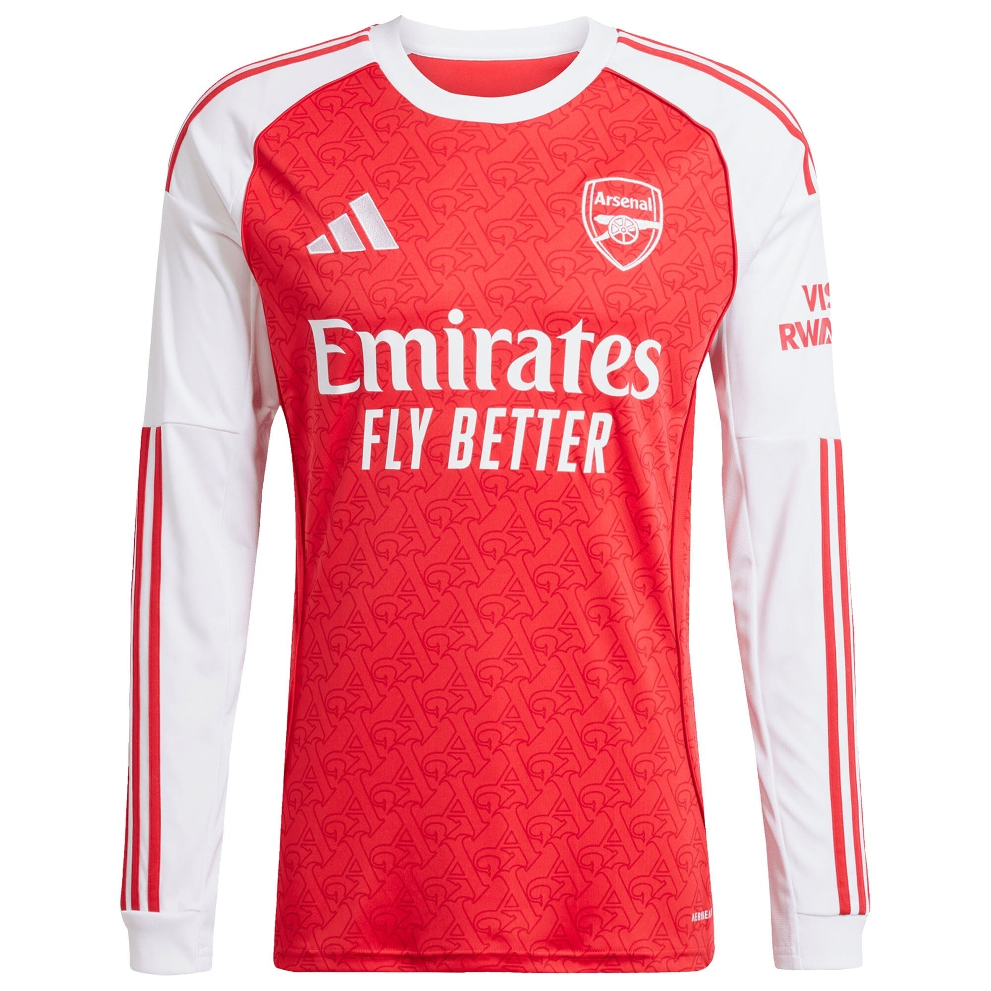 Arsenal 2025/26 Home Long Sleeve Shirt - Red