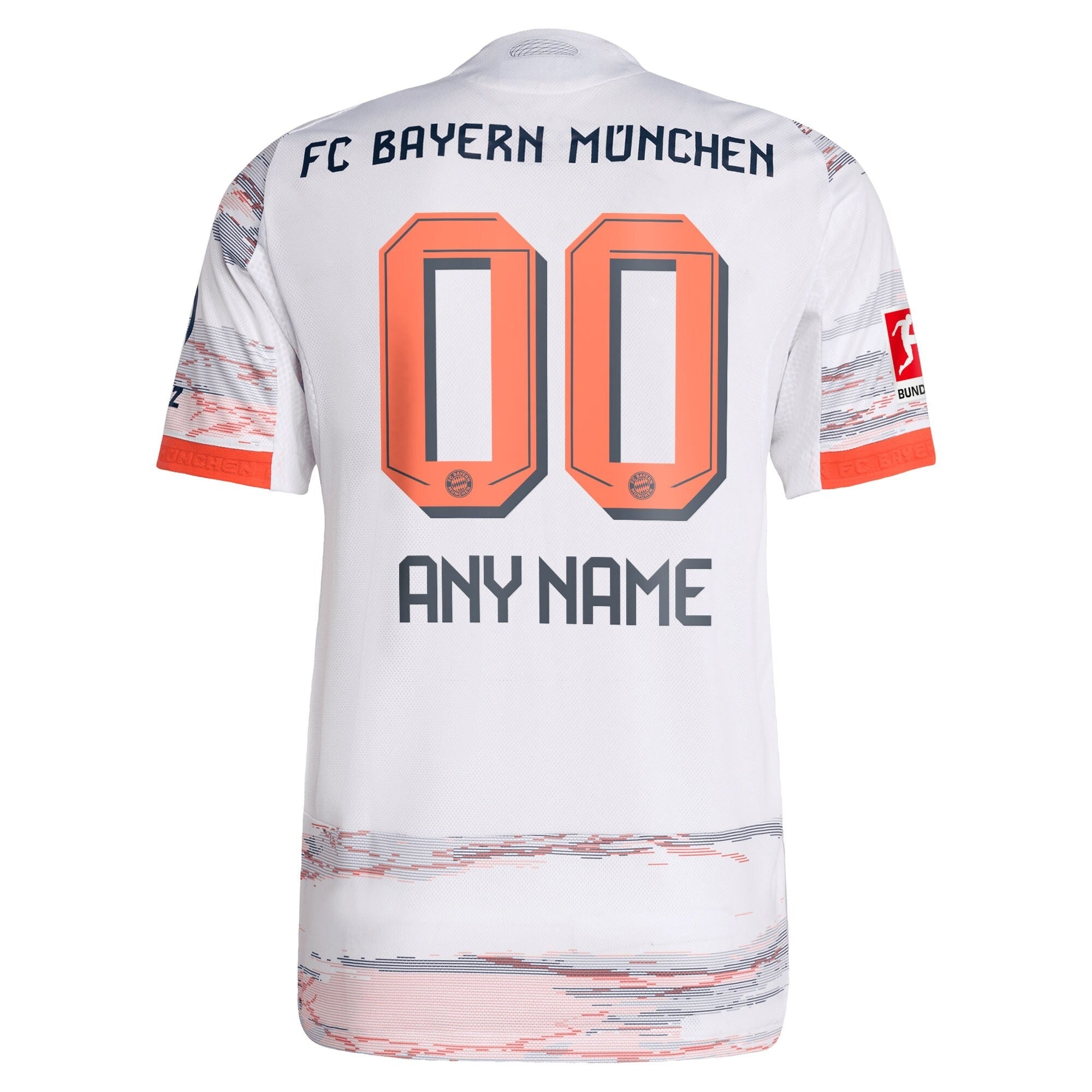 Bayern Munich 2025/26 Away Custom Shirt - White