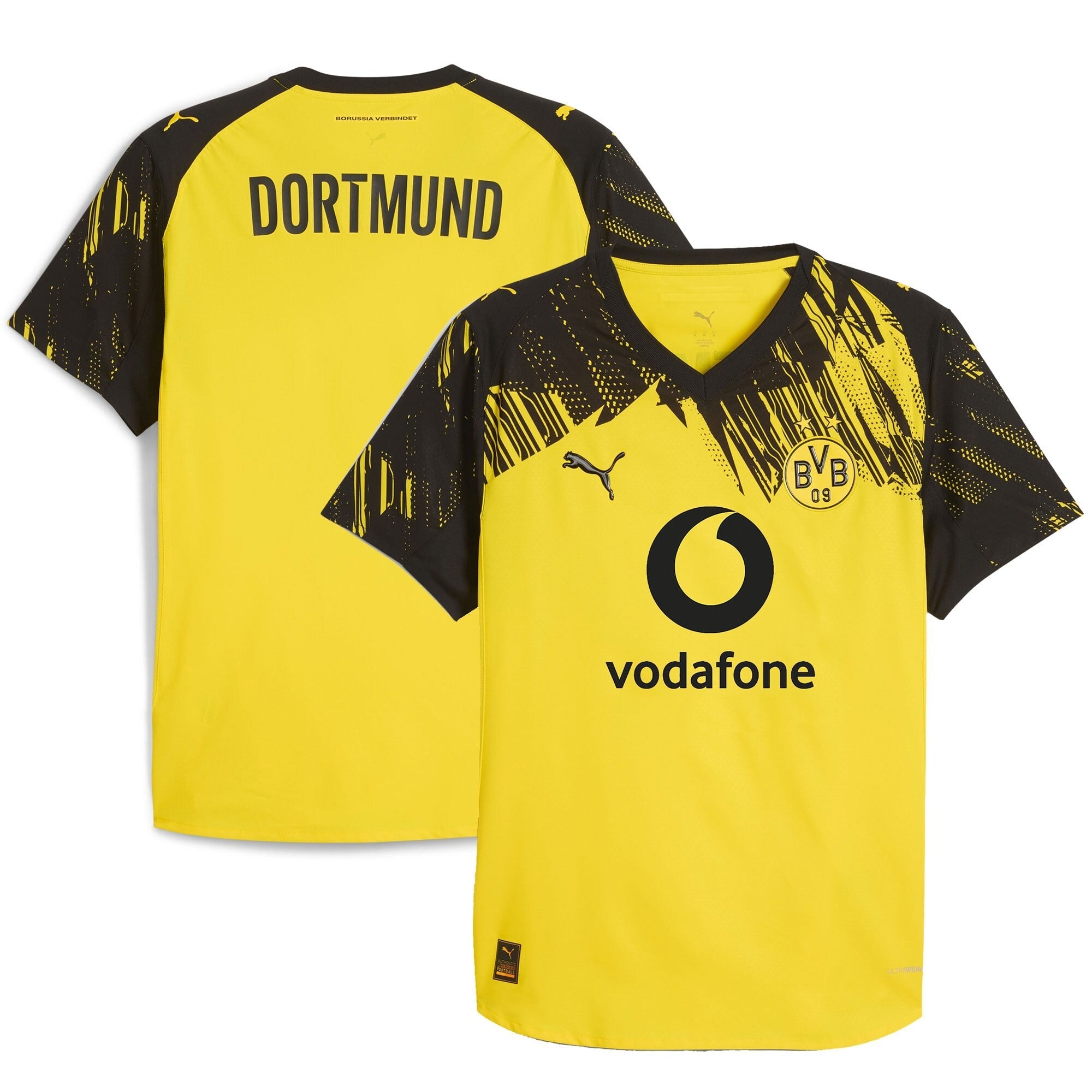 Borussia Dortmund 2025/26 Customized Shirt - Yellow