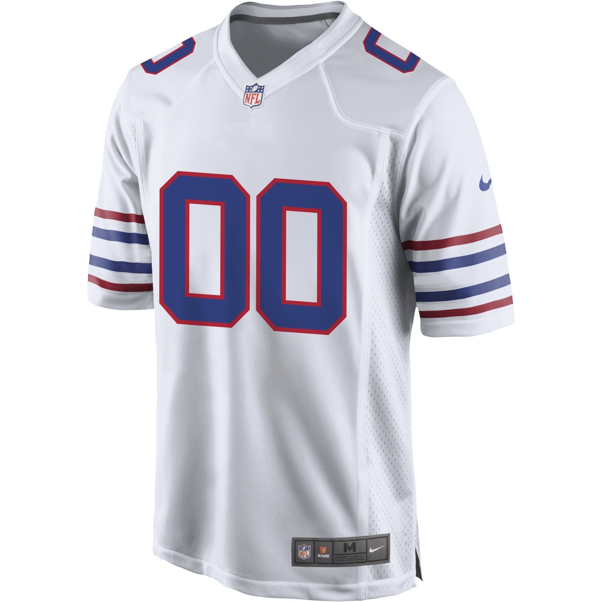 Buffalo Bills Jersey Gool - Alternate Customized Game Replica Jersey - White