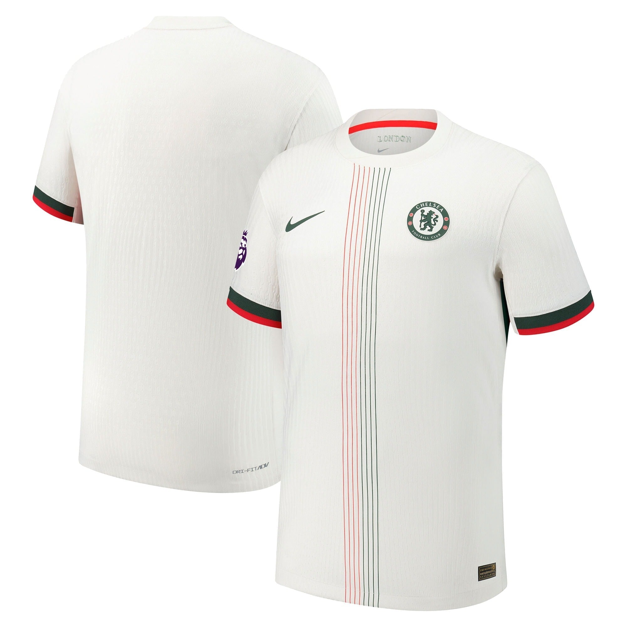 Chelsea 2025/26 Away Shirt with Patch - Cream