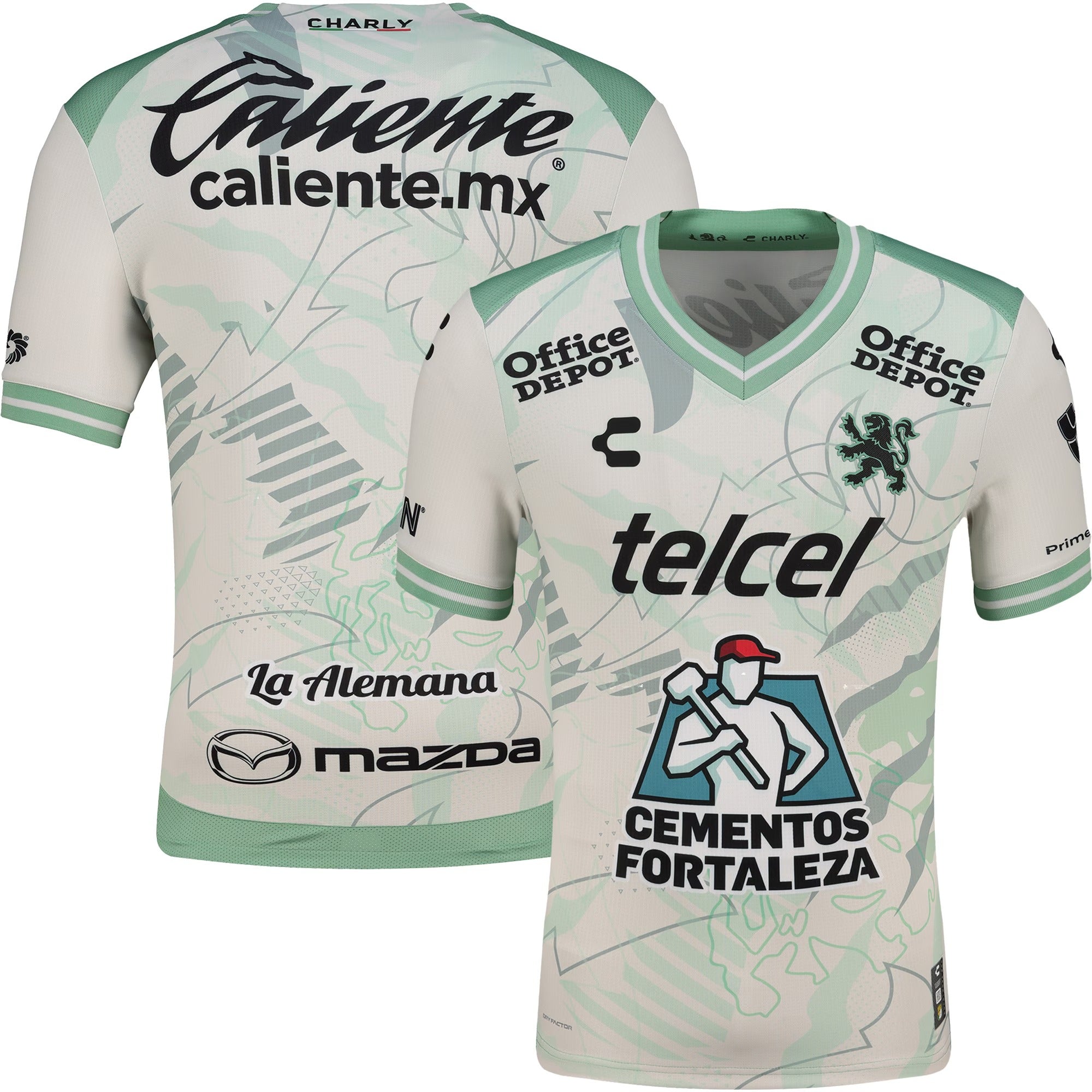 Club Leon Charly 2025/26 Away Authentic Shirt - Gray