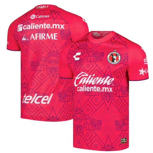 Club Tijuana 2023/24 Home Goalkeeper Jersey - Pink