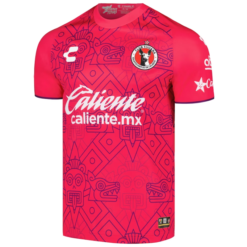 Club Tijuana 2023/24 Home Goalkeeper Jersey - Pink