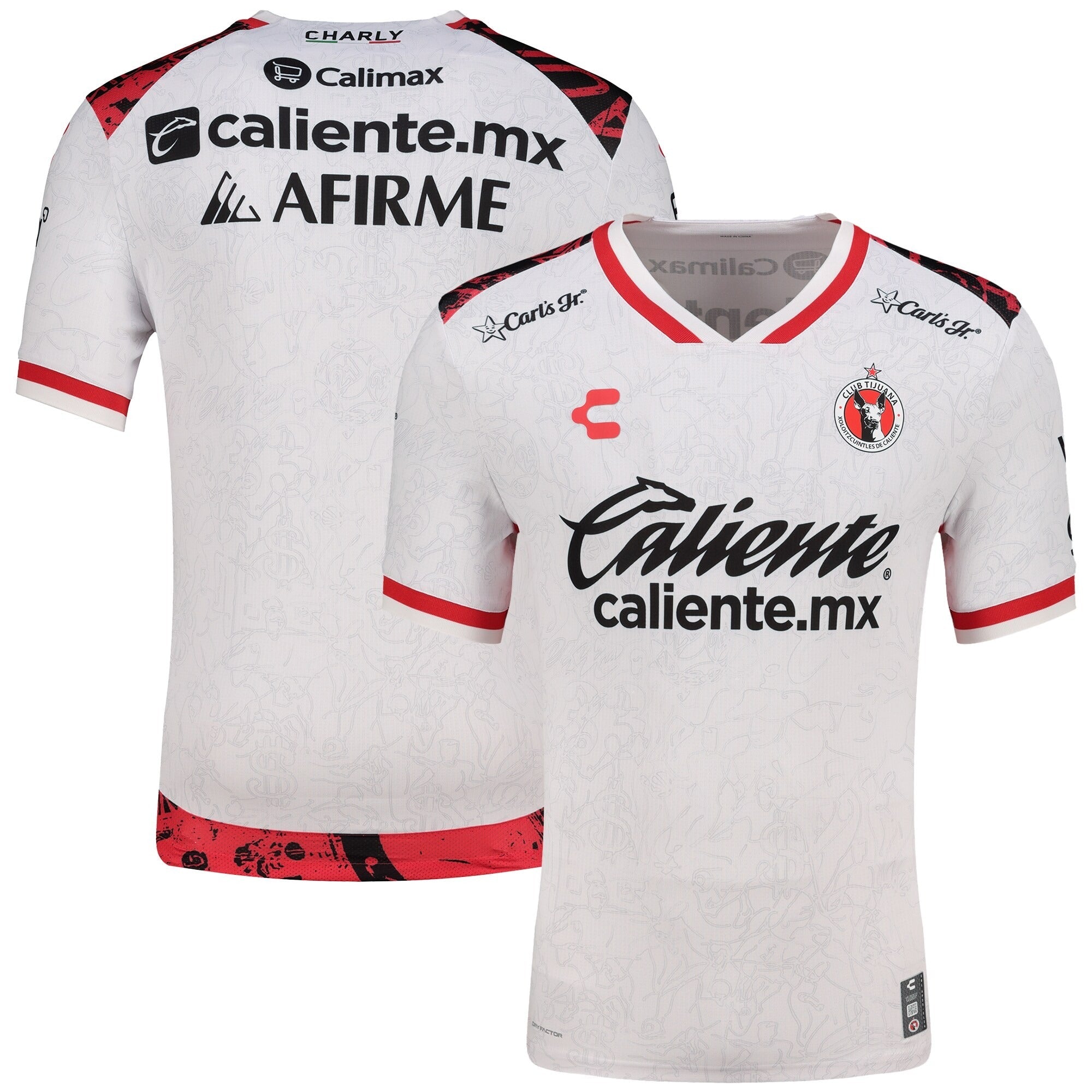 Club Tijuana Charly 2025/26 Away Authentic Shirt - White