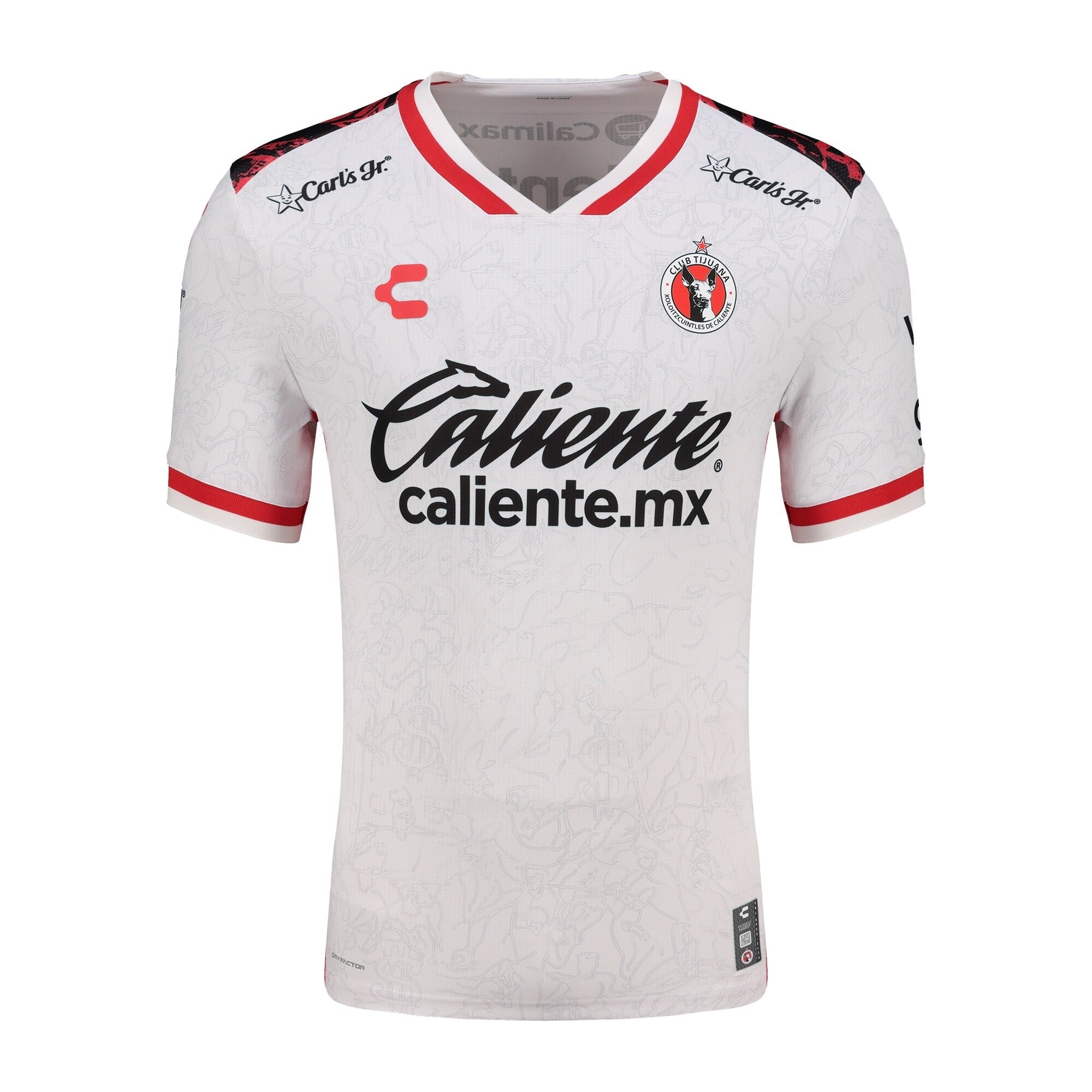 Club Tijuana Charly 2025/26 Away Authentic Shirt - White