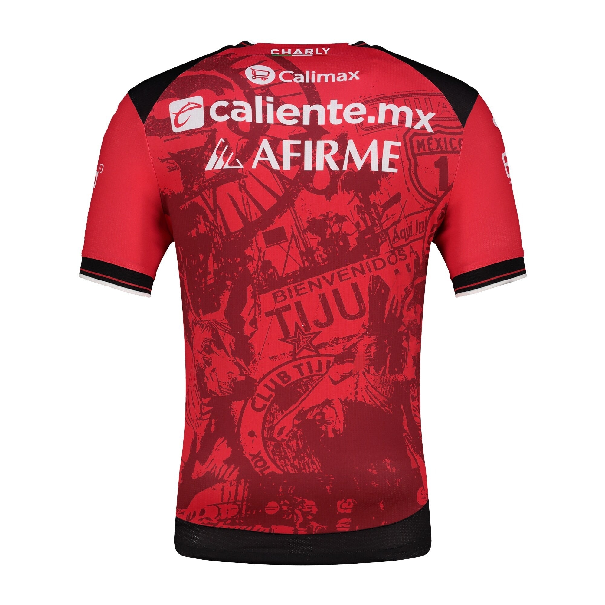 Club Tijuana Charly 2025/26 Home Authentic Shirt - Red