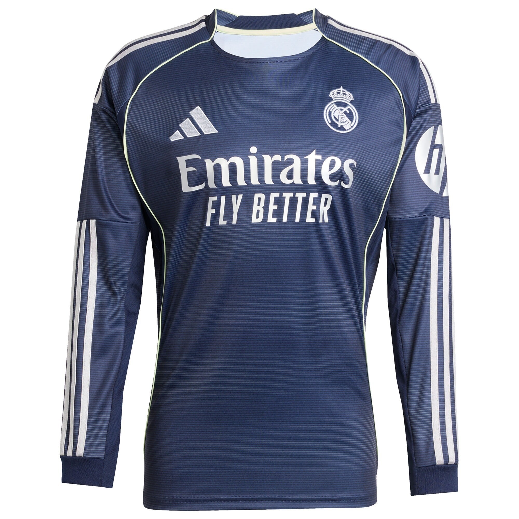 Cristiano Ronaldo 7 Real Madrid 2025/26 Home Long Sleeve Player Shirt - Blue
