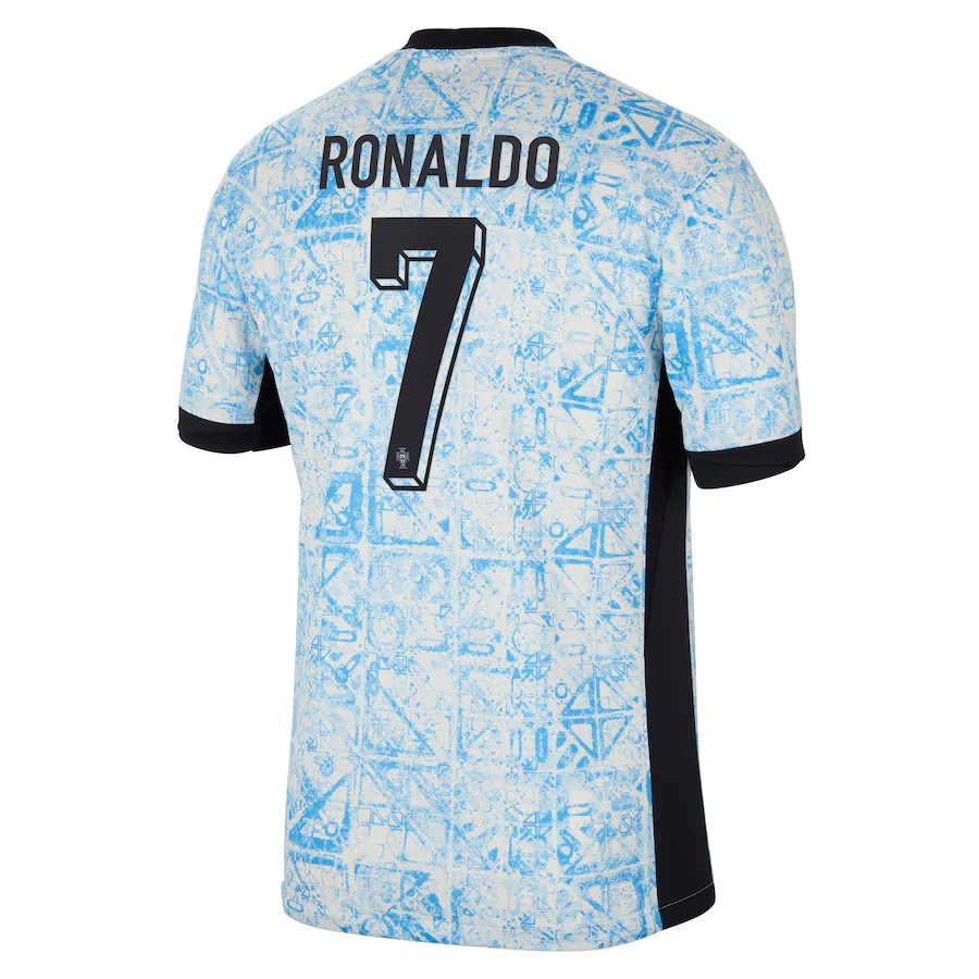 Cristiano Ronaldo Portugal National Team Shirt 2024/25 Nike Away Jersey – Blue