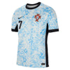 Cristiano Ronaldo Portugal National Team Shirt 2024/25 Nike Away Jersey – Blue