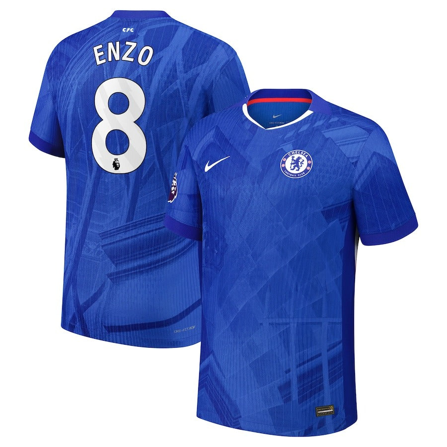 Enzo Fernández Chelsea 2025/26 Home Player Shirt - Blue