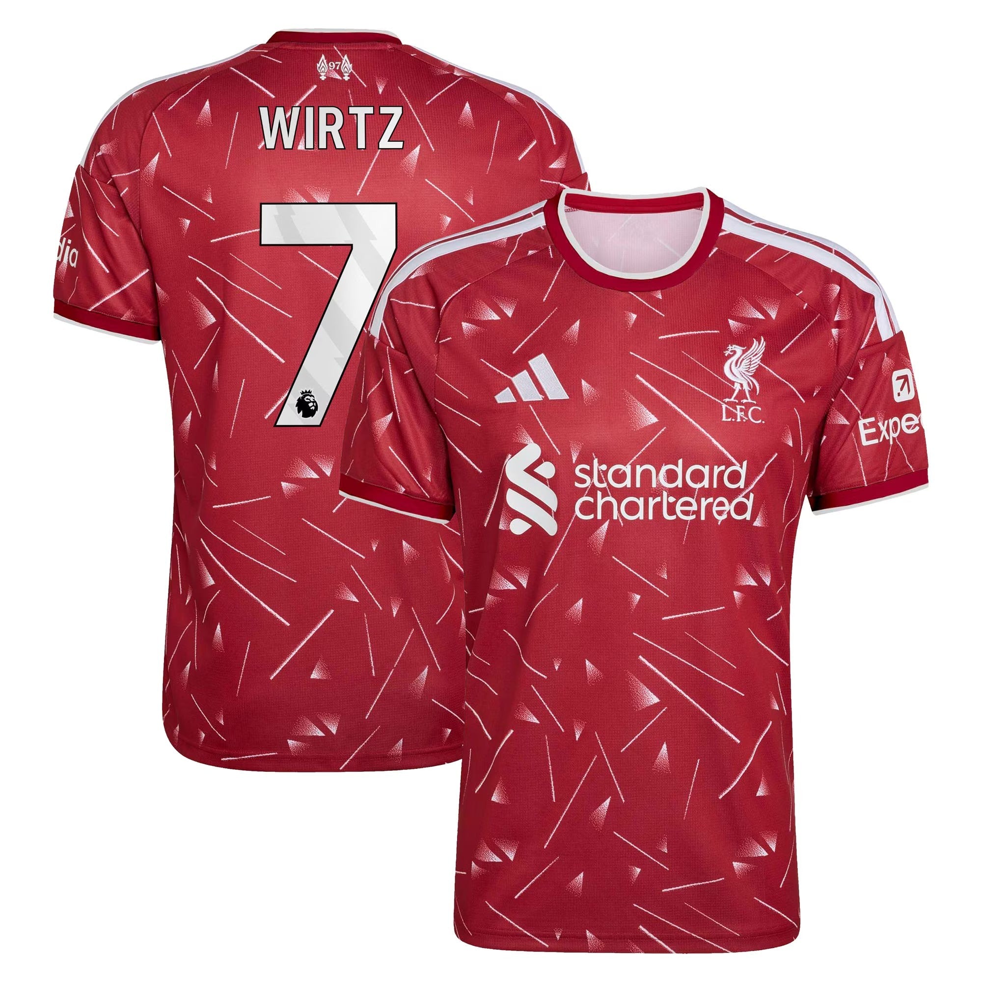Florian Wirtz Liverpool Jersey Gool - 2026/27 Home  Replica Jersey - Red