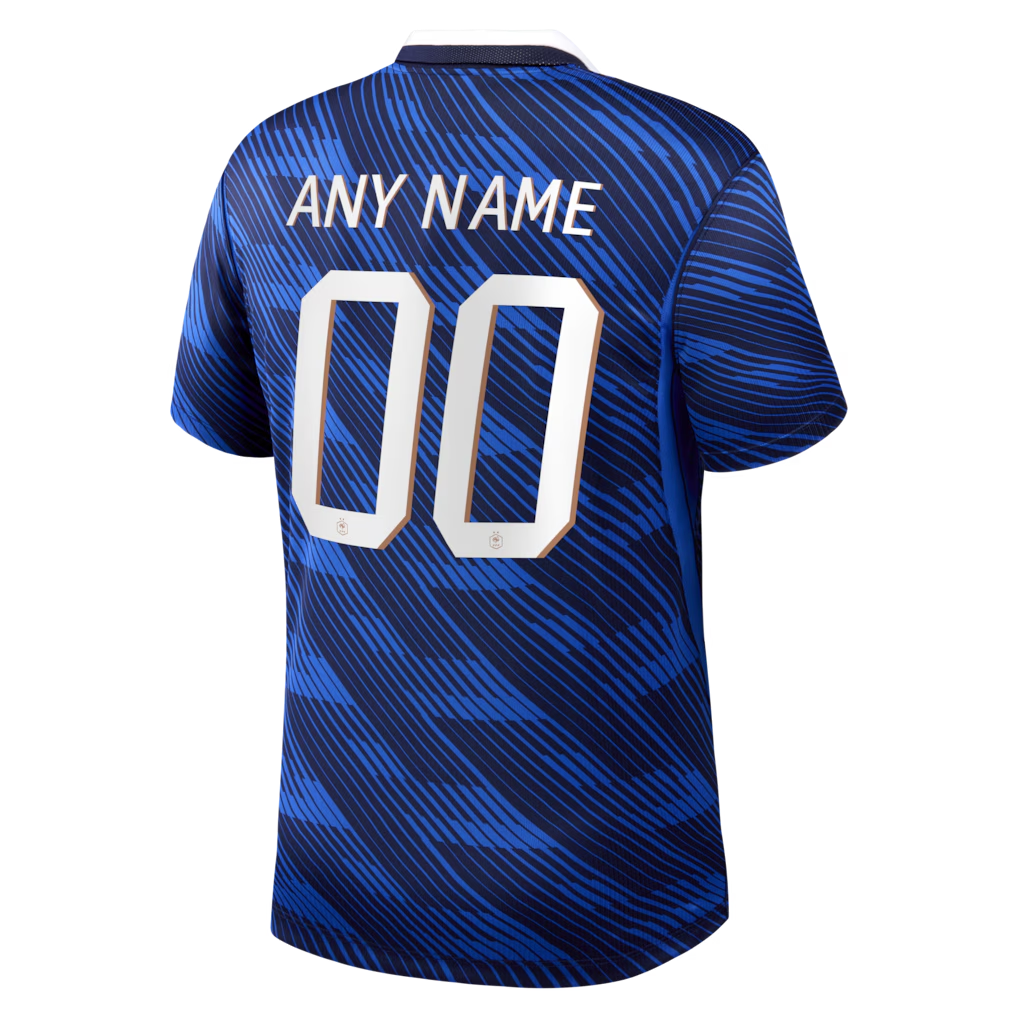 France National Team Jersey Gool - 2026 Home Stadium  Customized Replica Jersey - Blue
