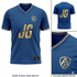 Jersey Gool "Ignite" Official Kit – Royal Blue &amp; Gold Performance Jersey
