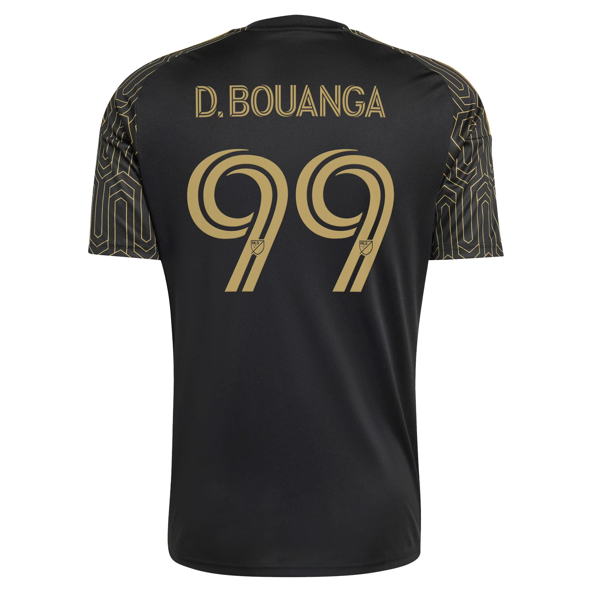 Jersey Gool - Denis Bouanga LAFC 2026 Primary Kit Replica Jersey - Black