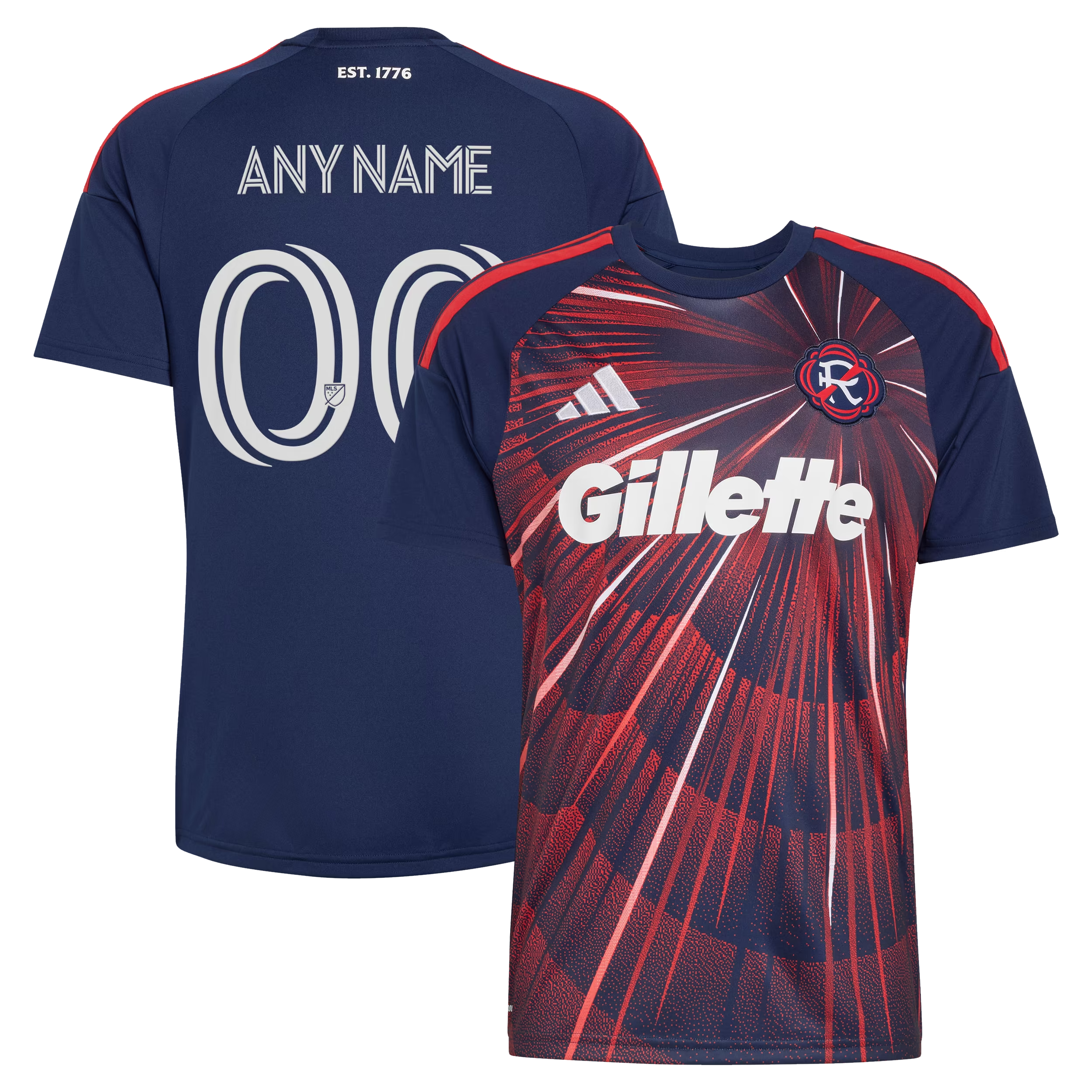 Jersey Gool - New England Revolution 2026 Independence Day Custom Jersey - Blue