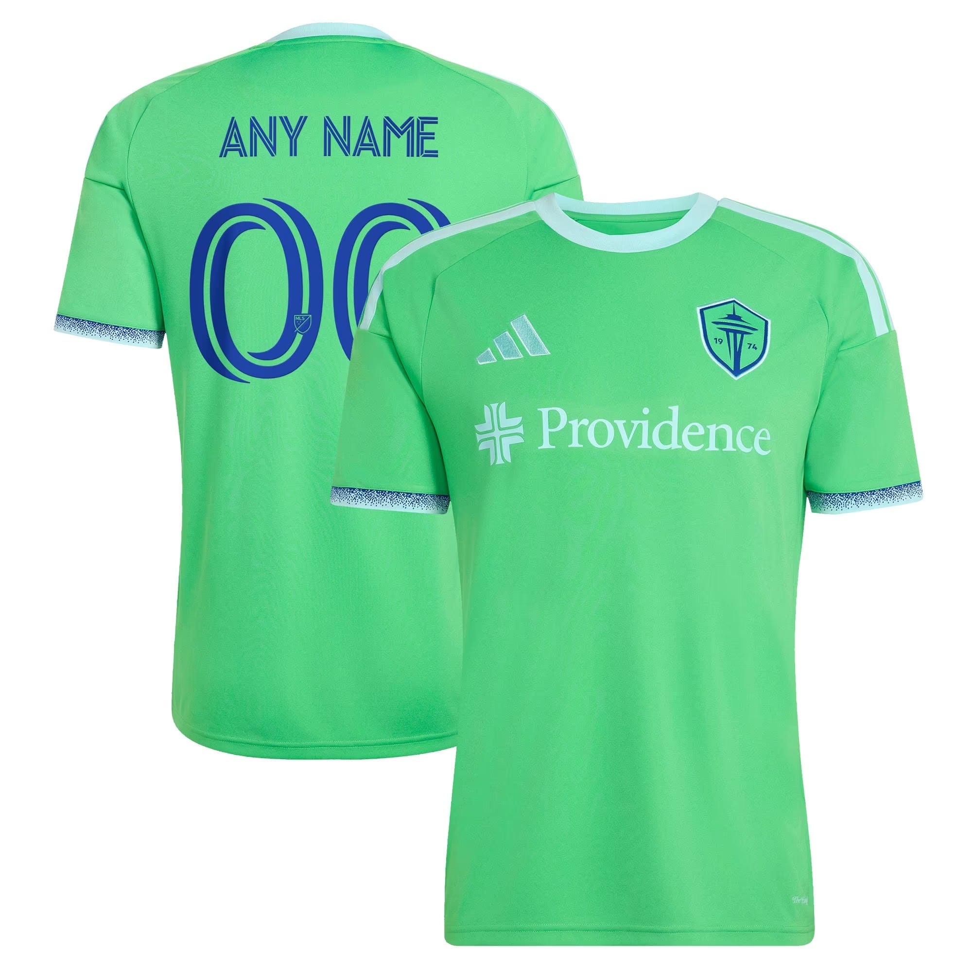 Jersey Gool -  Seattle Sounders FC 2026 The Evergreen State Kit Replica Custom Jersey - Rave Green