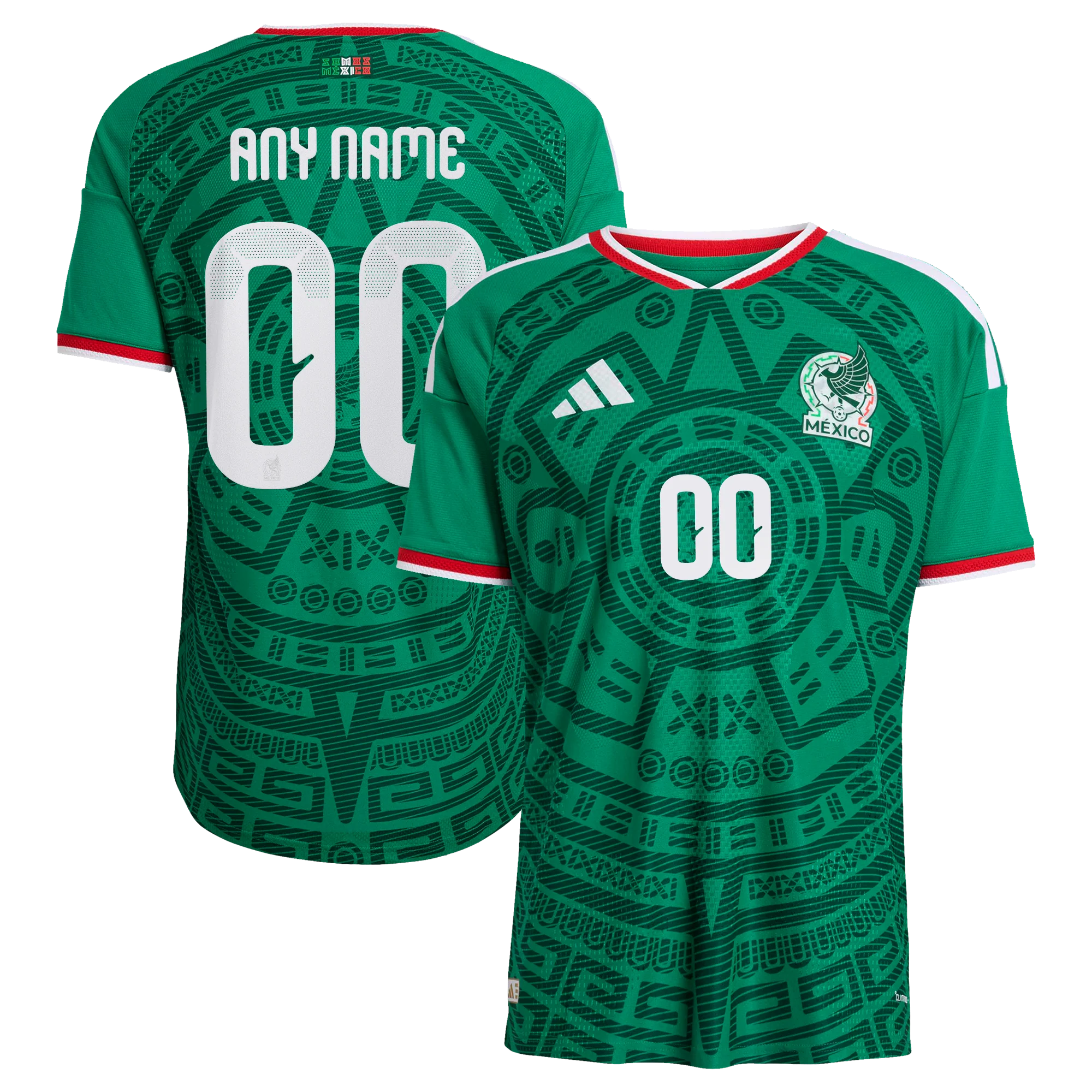Jersey Gool - Mexico National Team 2026 Home Custom Jersey - Green