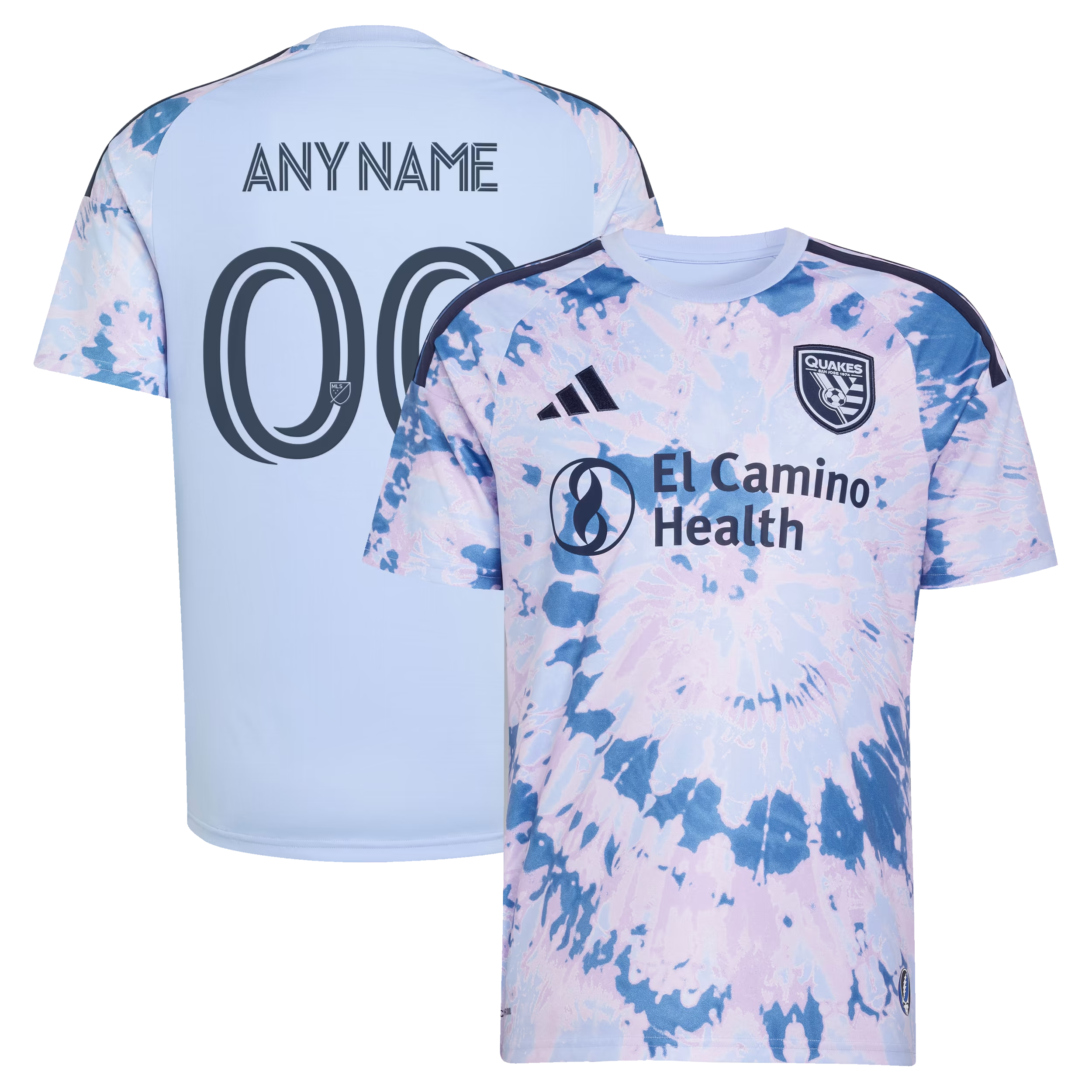 Jersey Gool -  San Jose Earthquakes 2026 The Dead Kit Replica Custom Jersey - Light Blue