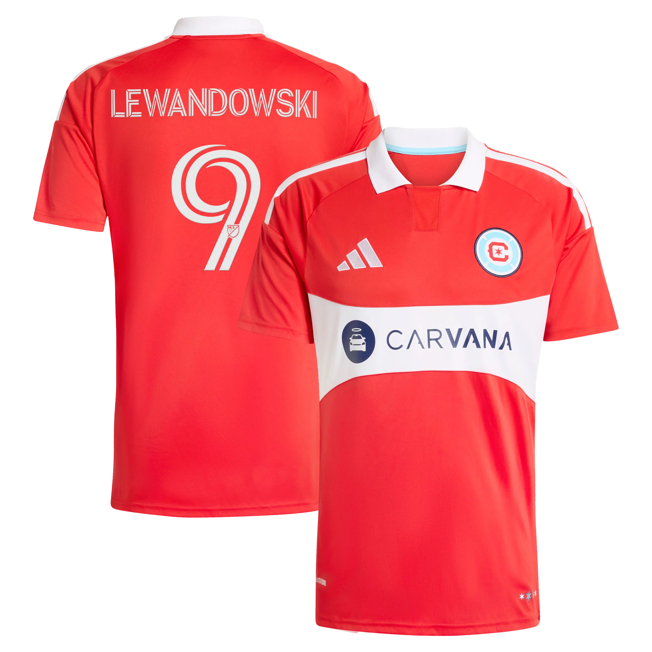 Jersey Gool - Robert Lewandowski Chicago Fire 2026 Forever Red Replica Jersey - Red