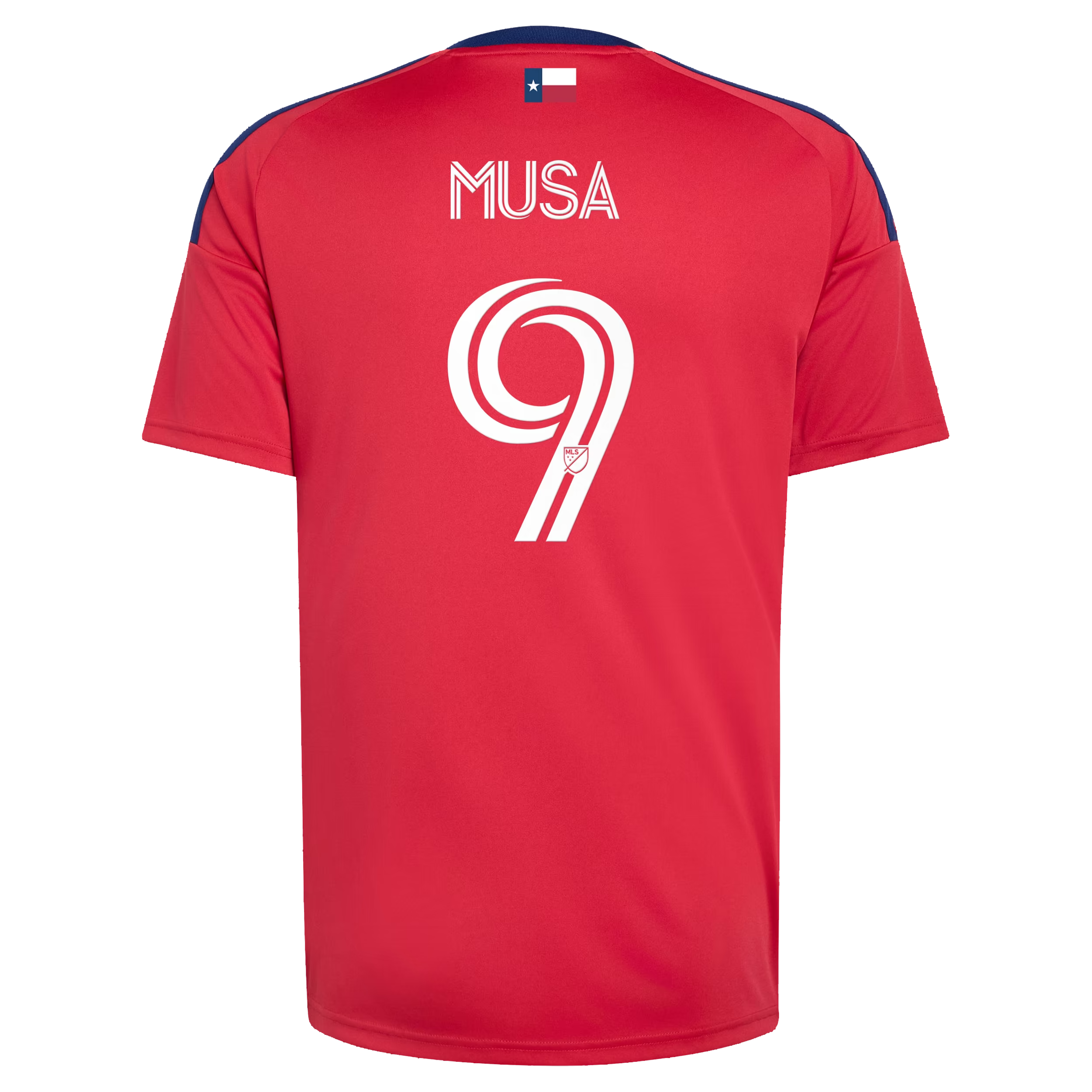 Jersey Gool - Petar Musa FC Dallas 2026 DNA Kit Replica Jersey – Red