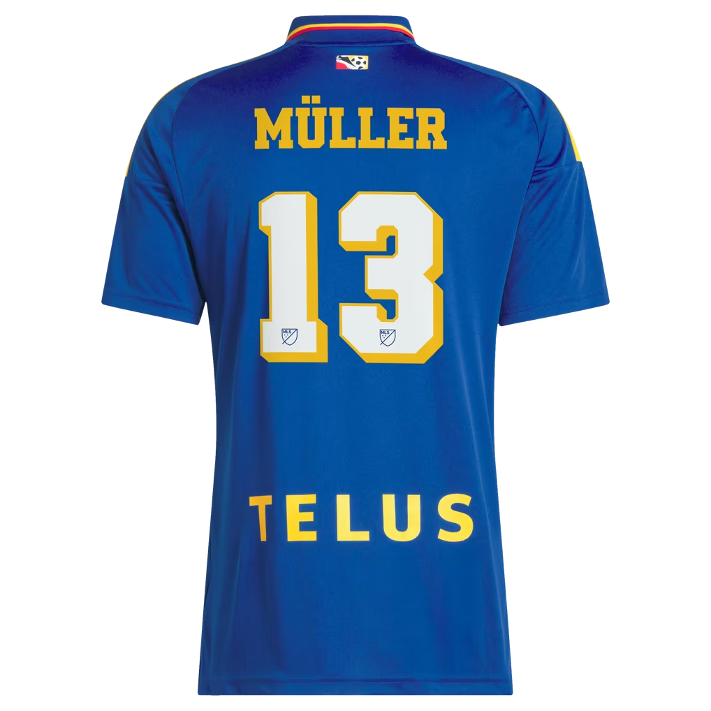 Jersey Gool -  Thomas Müller Vancouver Whitecaps FC 2026 Archive Replica Jersey - Royal