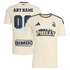 Jersey Gool -  Philadelphia Union 2026 Archive Replica Custom Jersey - Tan
