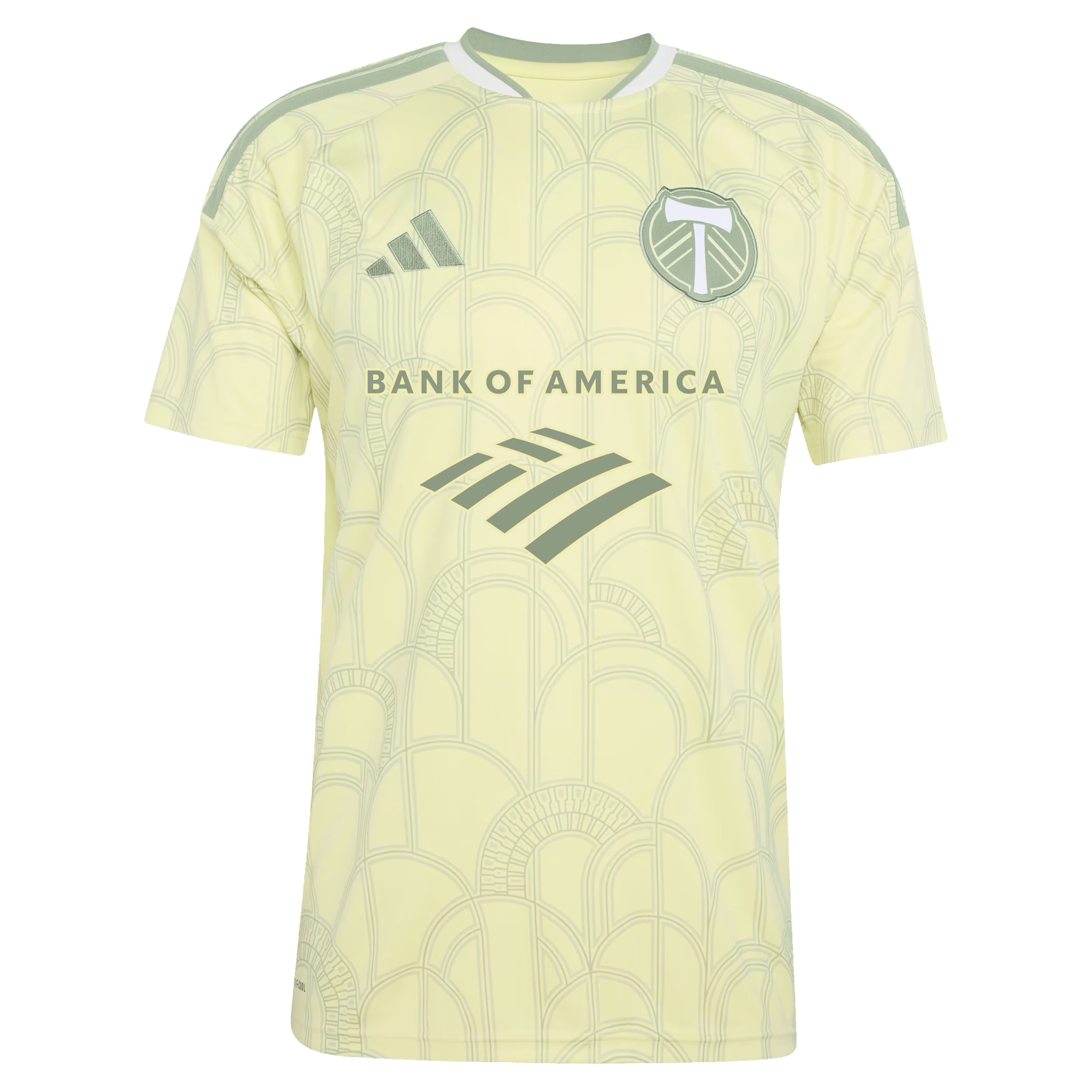 Jersey Gool -  Portland Timbers 2026 Civic Stadium Kit Replica Custom Jersey - Yellow