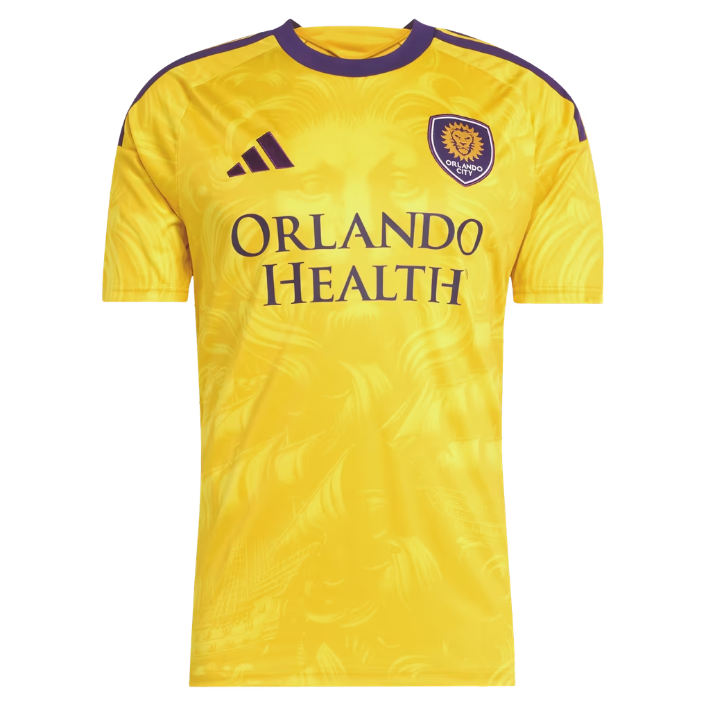 Jersey Gool -  Antoine Griezmann Orlando City SC 2026 Sunken Treasure Kit Jersey - Yellow