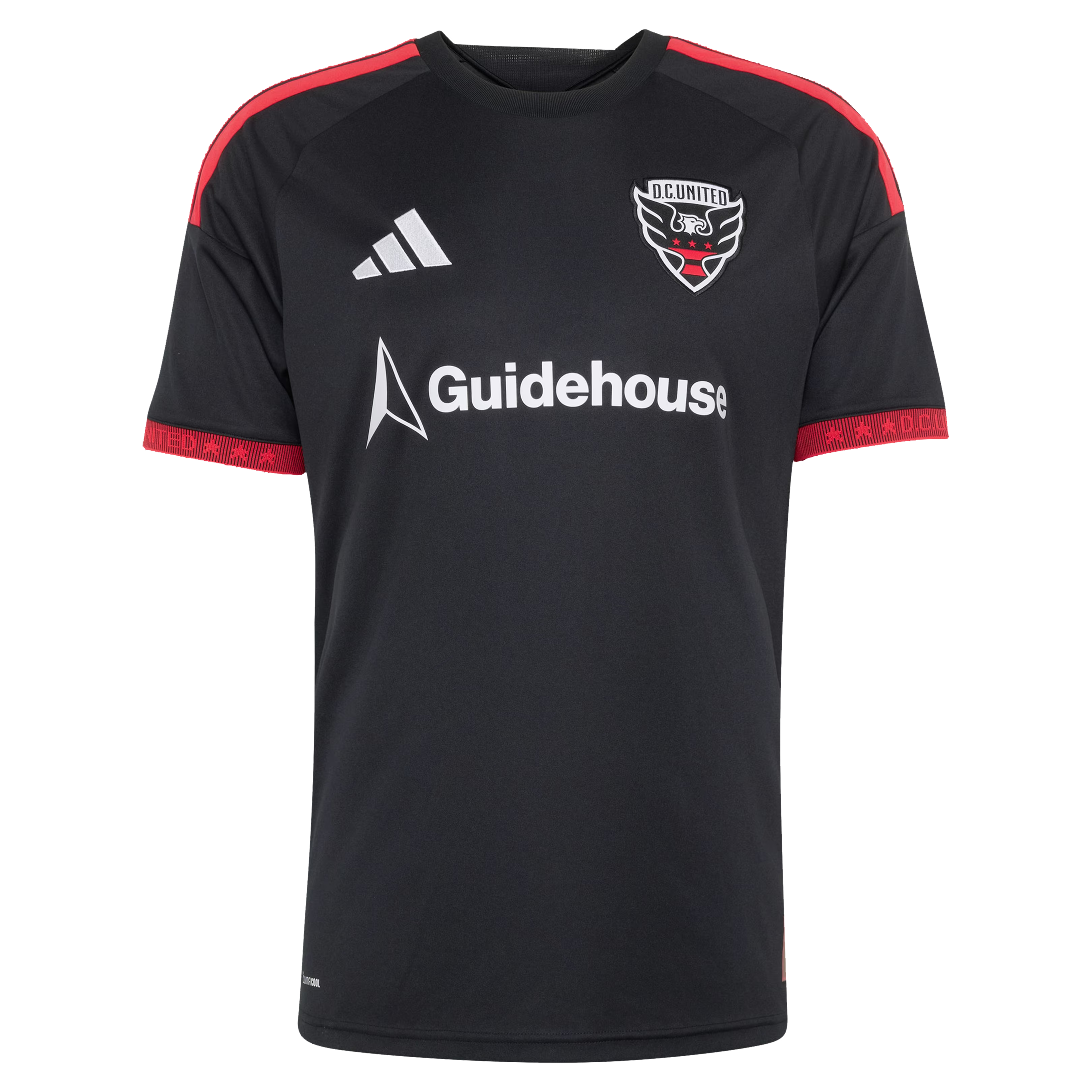 Jersey Gool - D.C. United 2026 Black-and-Red Kit Custom Jersey - Black