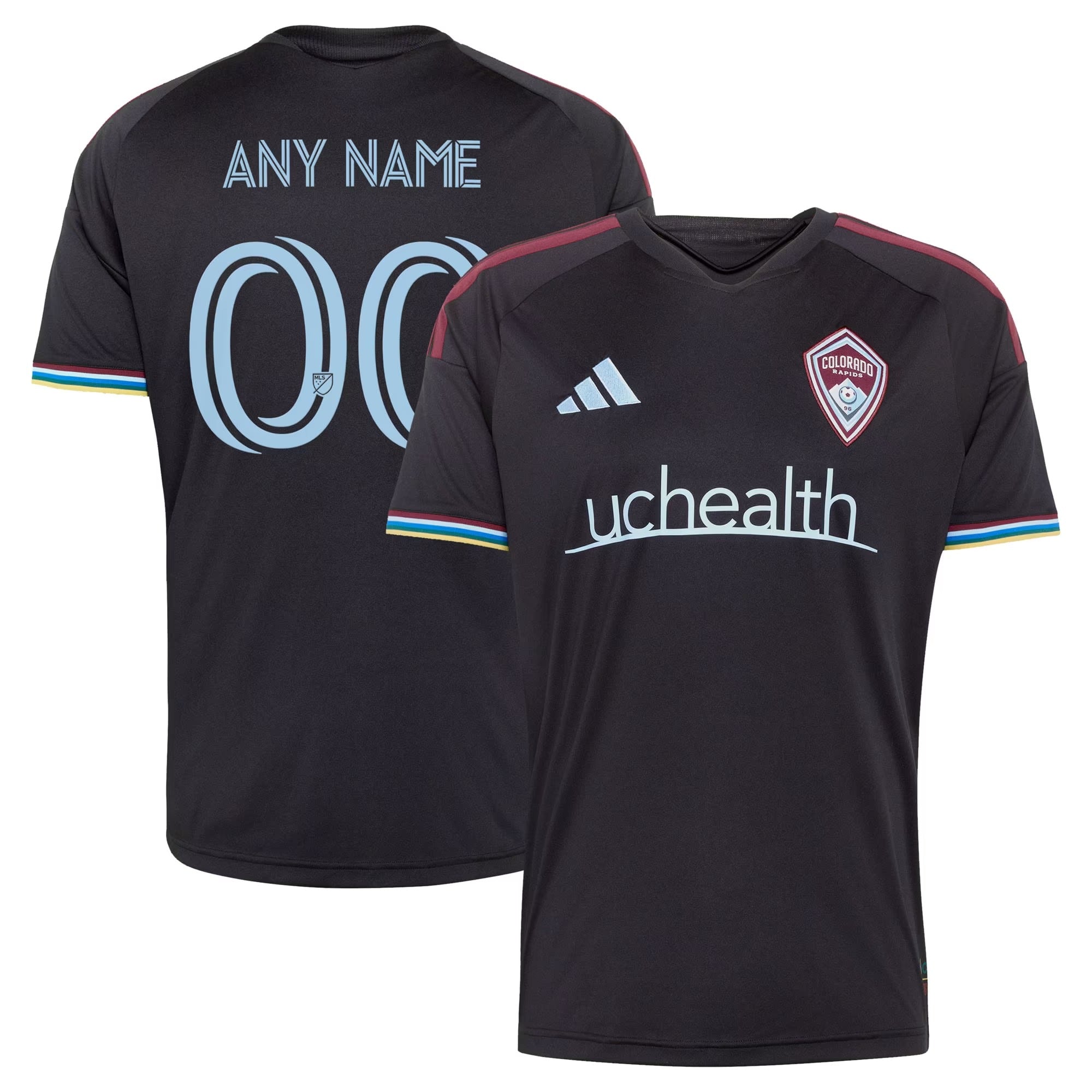 Jersey Gool - Colorado Rapids 2026 Colorful Colorado Custom Jersey - Black