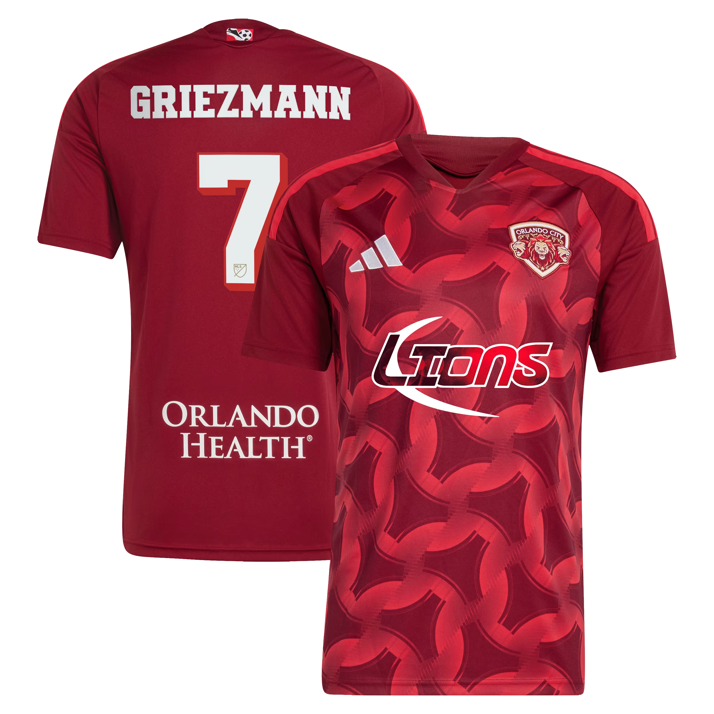 Jersey Gool -  Antoine Griezmann Orlando City SC 2026 Archive Jersey - Red
