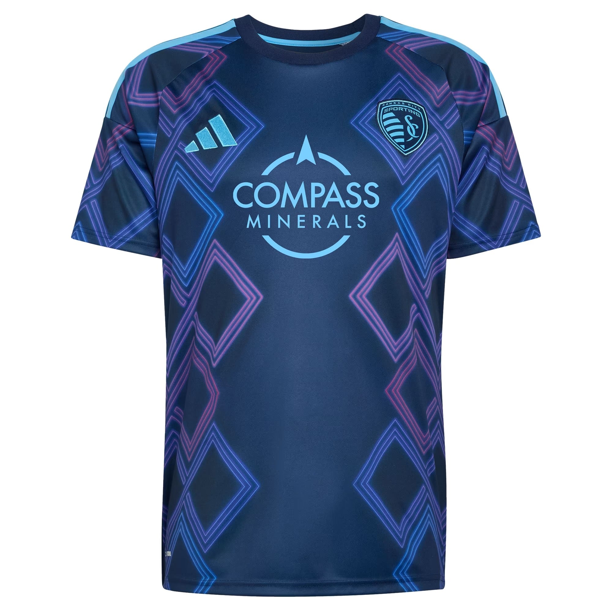 Jersey Gool -  Sporting Kansas City 2026 The 18th & Vine Kit Replica Custom Jersey - Blue