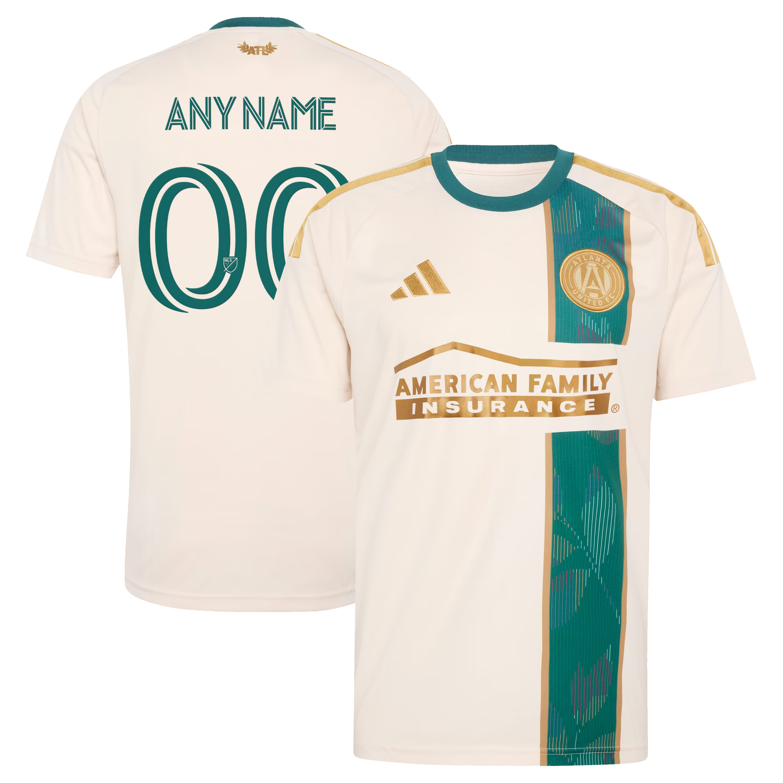 Jersey Gool - Atlanta United FC 2026 Spirit of '96 Custom Jersey - Tan