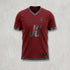 Jersey Gool "Ignite" Official Kit – Crimson & Gunmetal Performance Jersey