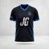 Jersey Gool "Ignite" Official Kit – Stealth Black & Electric Blue Performance Jersey