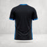 Jersey Gool "Ignite" Official Kit – Stealth Black & Electric Blue Performance Jersey
