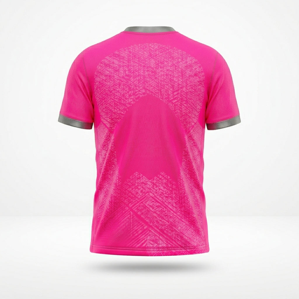 Jersey Gool Neon Pulse Performance Jersey | Pink & Silver Kit