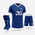Jersey Gool "Royal Surge" Performance Kit – Cobalt Blue & Pearl White Soccer Kit