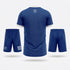 Jersey Gool "Royal Surge" Performance Kit – Cobalt Blue & Pearl White Soccer Kit