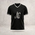 Jersey Gool "Shadow" Performance Jersey - Black/Silver Stealth Kit