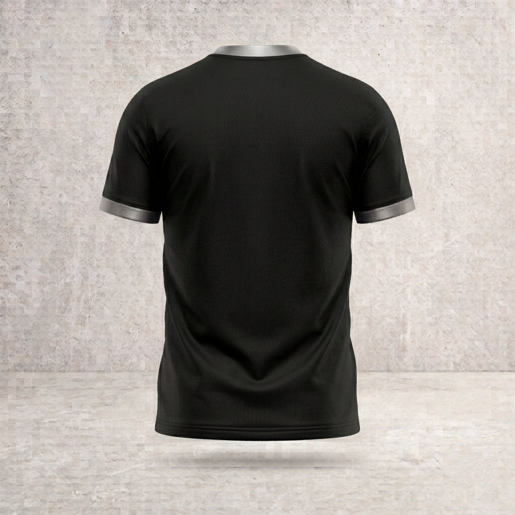 Jersey Gool "Shadow" Performance Jersey - Black/Silver Stealth Kit
