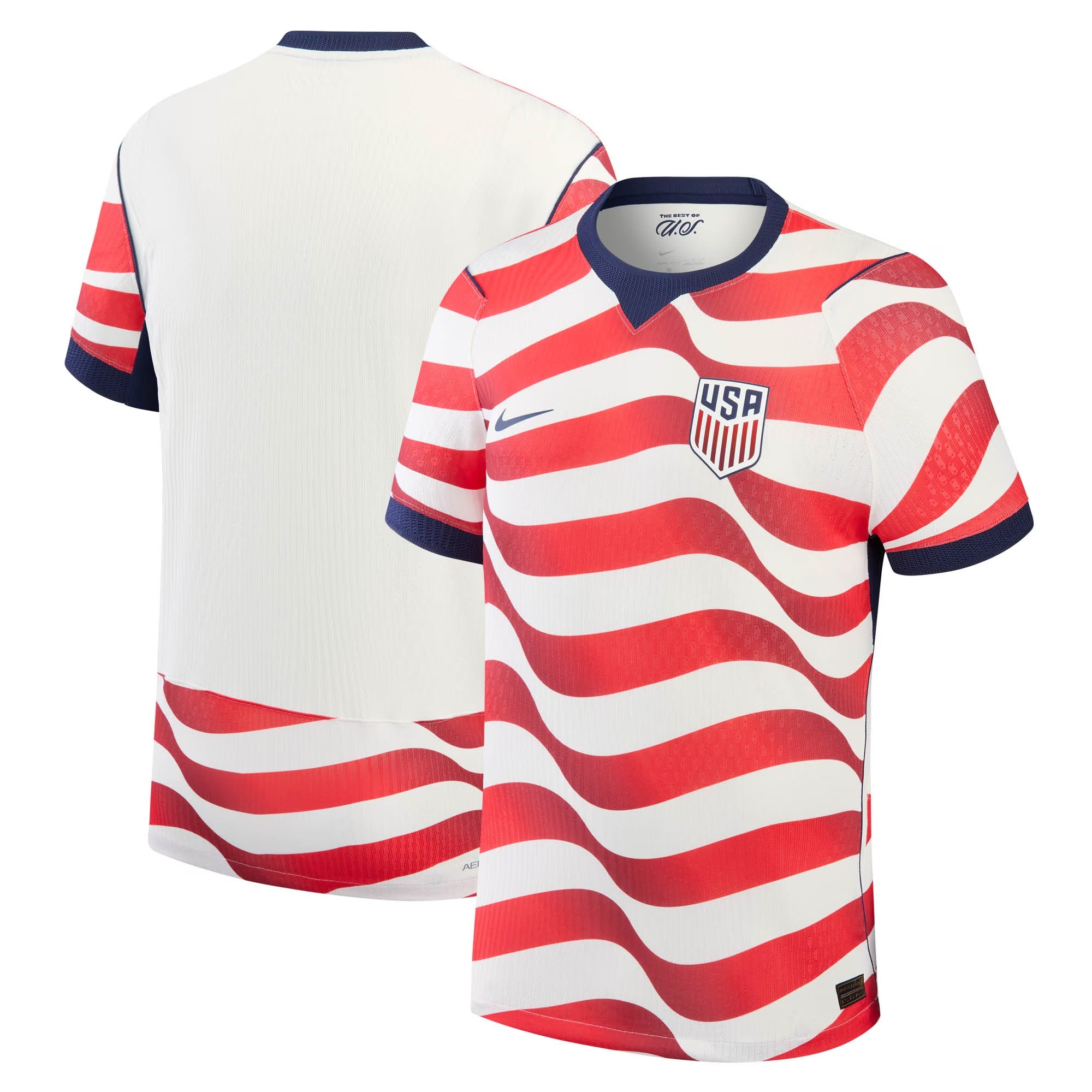Jersey Gool™ USMNT 2026 Home Stadium Soccer Jersey - White
