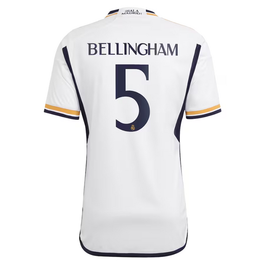 Jude Bellingham Real Madrid 2023/24 Home Jersey - White