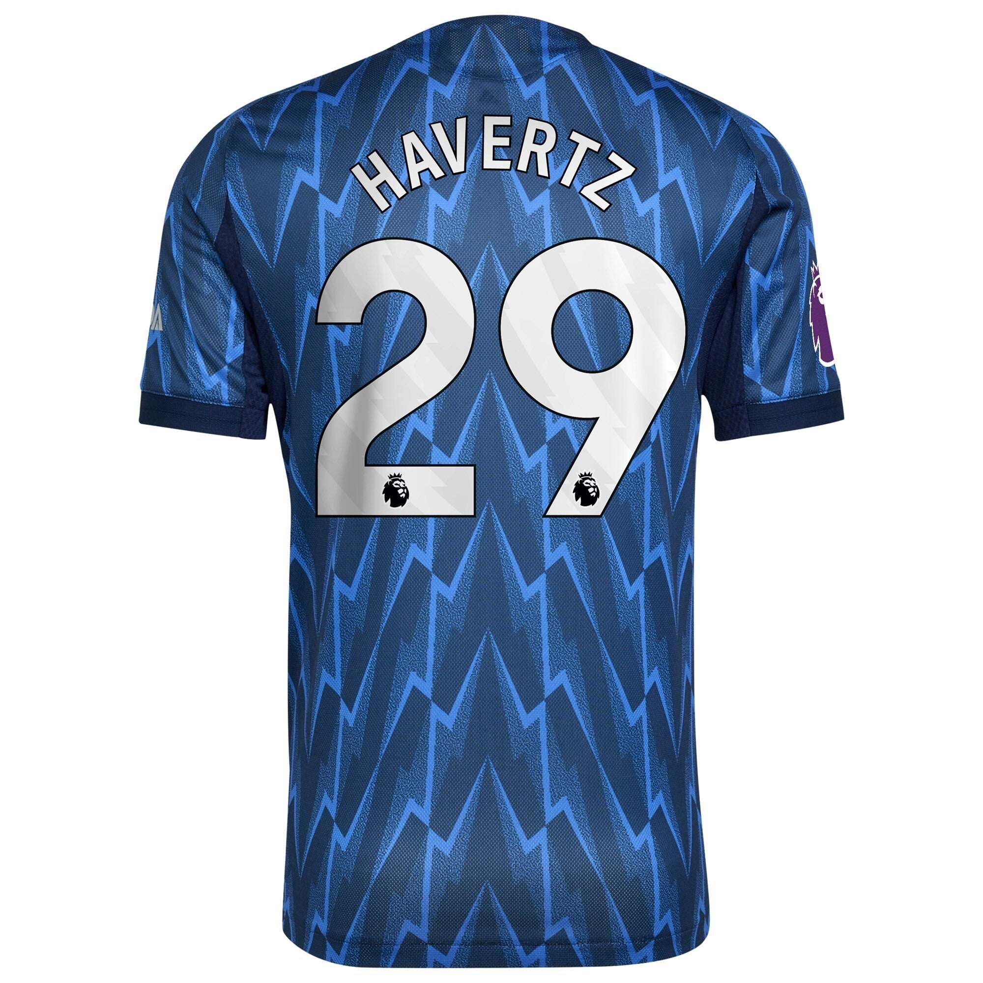 Kai Havertz Arsenal 2025/26 Away Player Shirt - Blue