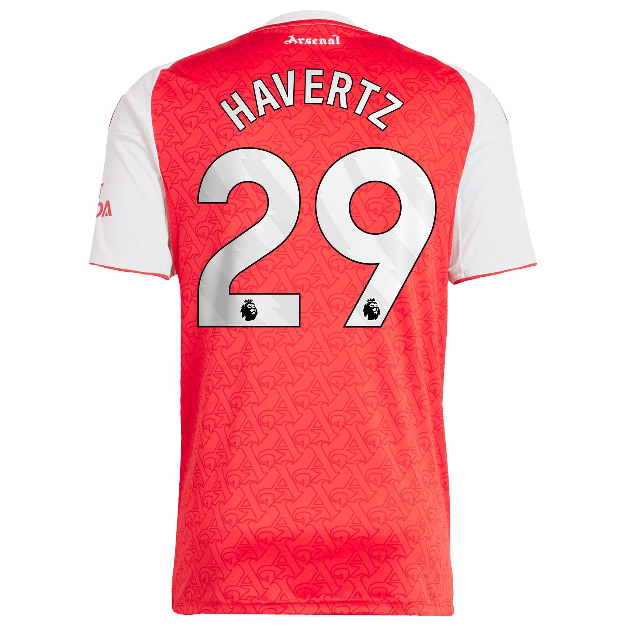 Kai Havertz Arsenal 2025/26 Home Player Shirt - Red