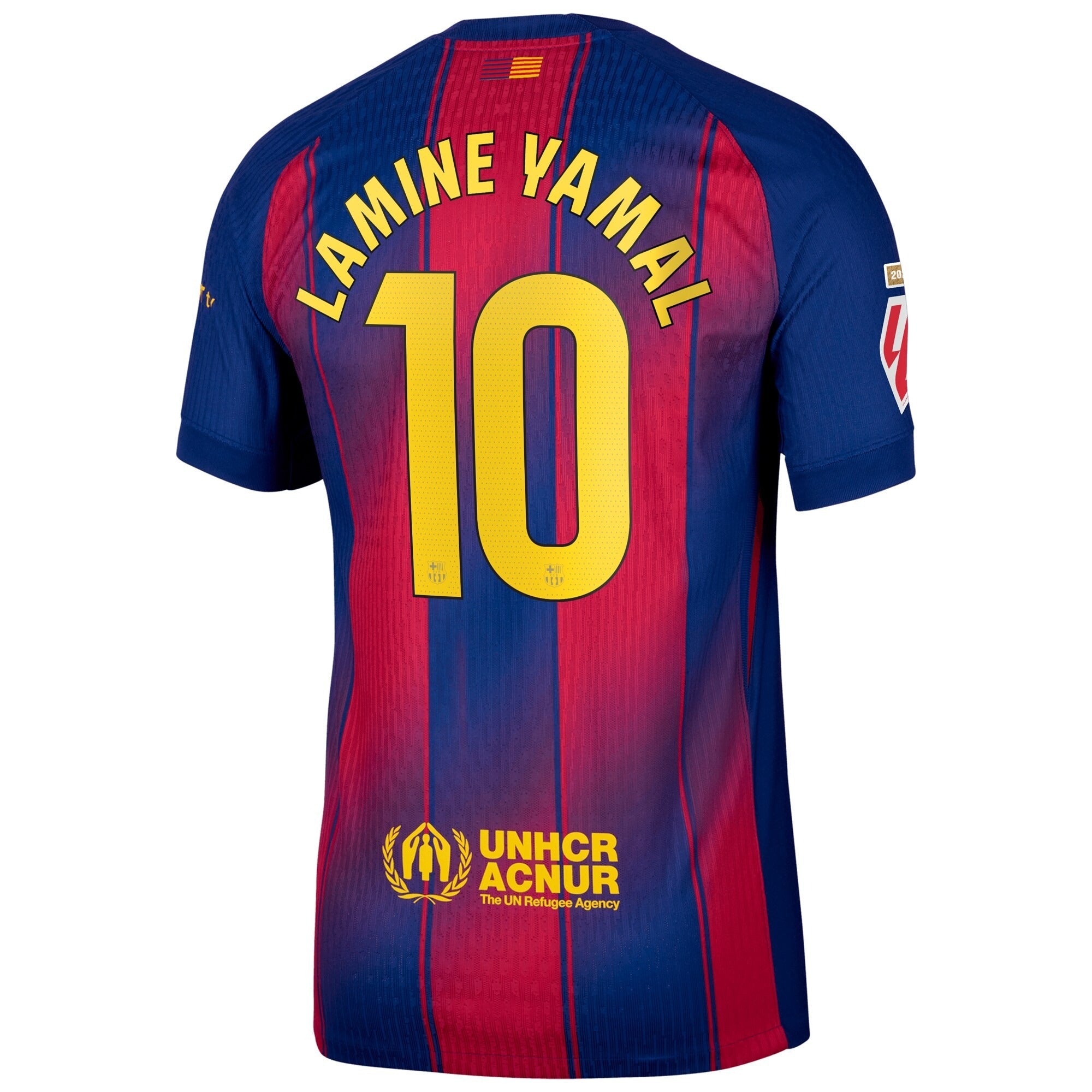 Lamine Yamal 10 Barcelona 2025/26 Home Player Shirt - Blue