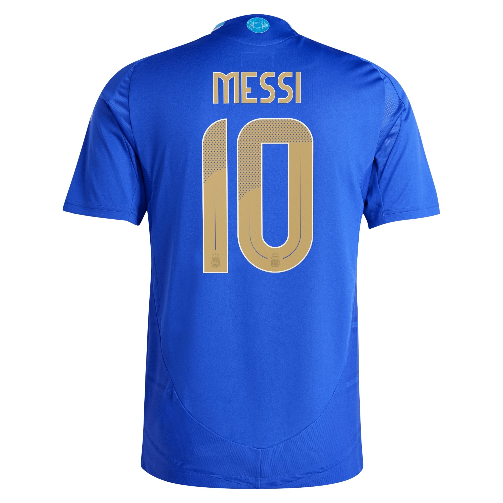 Lionel Messi Argentina National Team adidas 2024 Shirt Away Player Jersey - Blue
