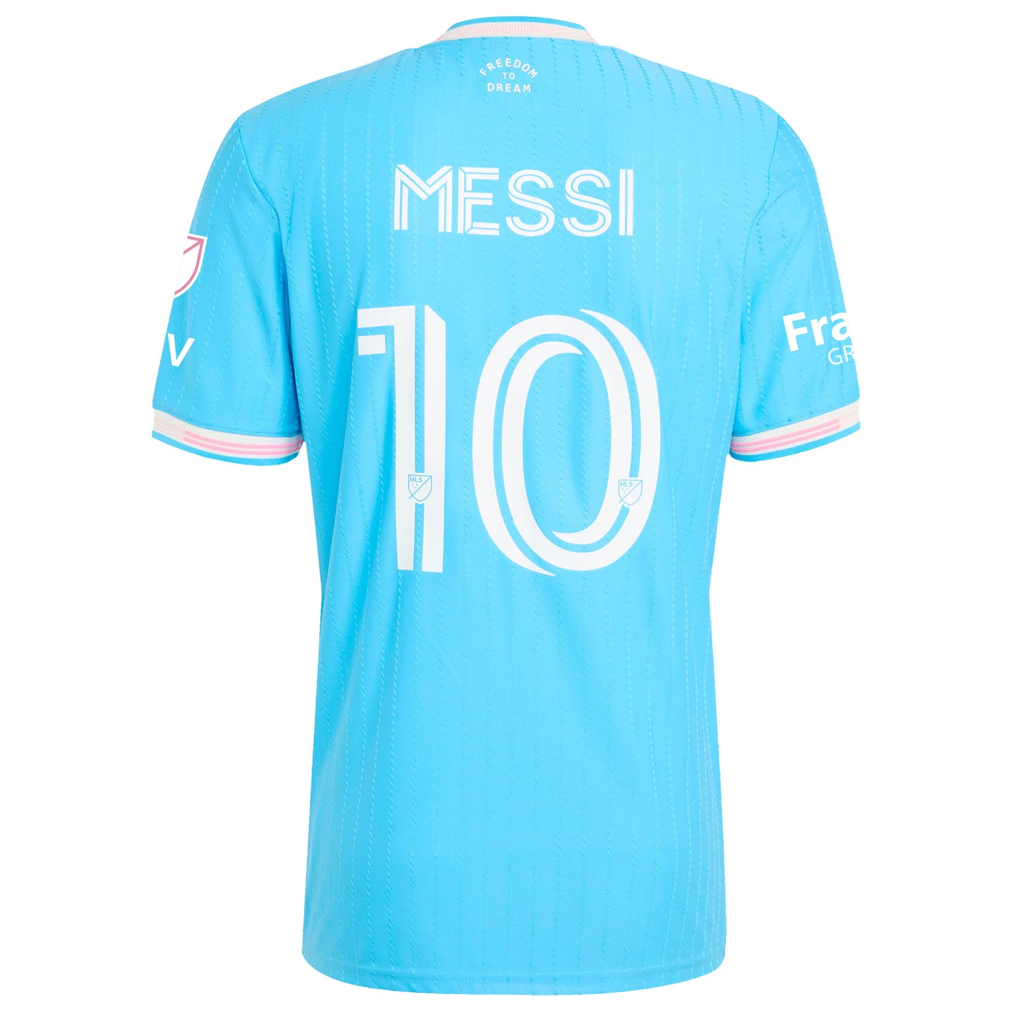 Lionel Messi Inter Miami CF 2025 Third adidas Authentic Player Jersey - Blue